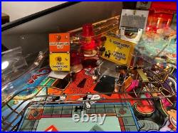 Monopoly Stern Pinball Machine Mint Original Owner HUO