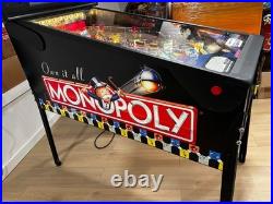 Monopoly Stern Pinball Machine Mint Original Owner HUO