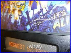 Monster Bash 1998 HUO pinball machine (OBO)