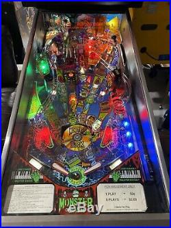Monster Bash Pinball Machine Williams Coin Op Arcade LEDs Free Ship Original
