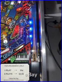 Monster Bash Pinball Machine Williams Coin Op Arcade LEDs Free Ship Original