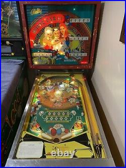 Monte Carlo 1973 4 Player Pinball Machine