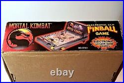 Mortal Kombat Electronic Tabletop Pinball Machine Video Game Toy Action Figure