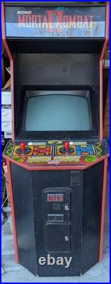 Mortal Kombat II Arcade Machine in Smash TV Game Cabinet