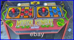 Mortal Kombat II Arcade Machine in Smash TV Game Cabinet