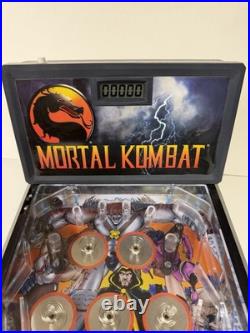 Mortal Kombat Vintage 90's Tabletop Pinball Machine Game