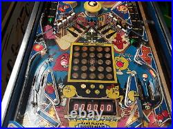 Mr. & Mrs. Pac-Man Pinball Machine by Bally-FREE SHIPPING