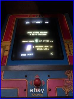 Ms PAC-MAN ARCADE Game MACHINE Original game machine from 1981 Ms PAC-MAN ARCADE Game MACHINE Original game machine from 1981