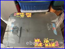 Ms. Pac-Man Cocktail Table Arcade Machine 19 Inch Wells Monitor No Burn