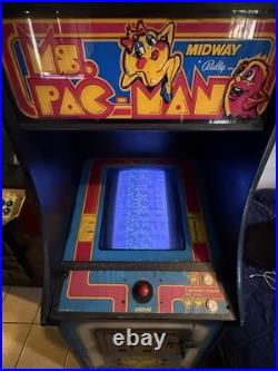 Ms Pac-man Arcade Midway 1981 Machine
