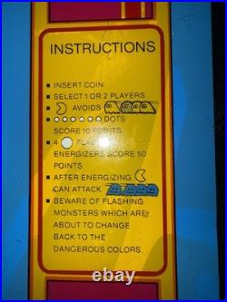 Ms Pac-man Arcade Midway 1981 Machine