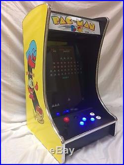 Ms PacMan Galaga Mini 19 Full Size Monitor Upright Arcade Game Multicade BarTop