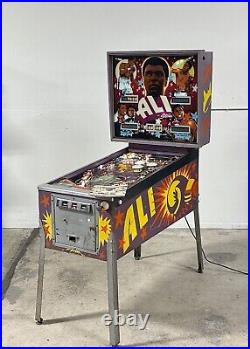 Muhammad Ali Pinball Machine (Stern Electronics, 1980)