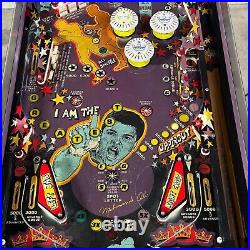 Muhammad Ali Pinball Machine (Stern Electronics, 1980)