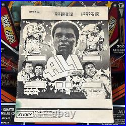 Muhammad Ali Pinball Machine (Stern Electronics, 1980)