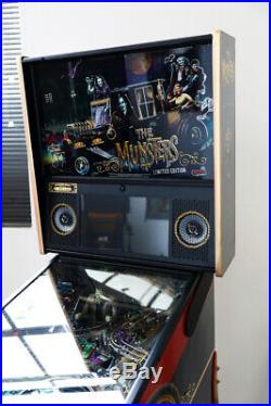 Munsters Limited Edition Pinball Machine 2019 Only 600 Made Number 49