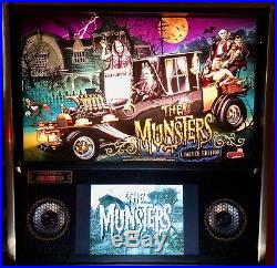 Munsters Limited Edition Pinball Machine Stern HUO MINT