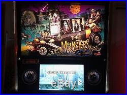 Munsters Limited Edition Pinball Machine Stern HUO MINT