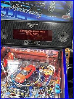 Mustang Limited Edition Pinball Machine Stern Free Ship Orange County Pinballs