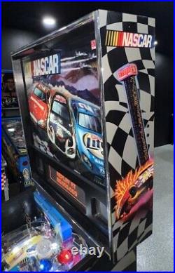 NASCAR Pinball Machine Stern LEDS Free Ship Orange County Pinballs