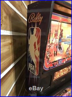 NBA FASTBREAK PINBALL MACHINE Arcade Machine Coin Op Vintage