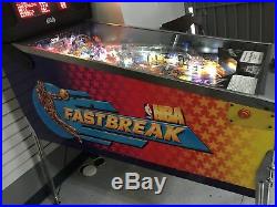 NBA Fastbreak Pinball ALL LED LIGHTS