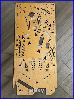 NEW 2008 Stern Pinball INDIANA JONES PROTOTYPE / SAMPLE Wood Playfield 45x 20