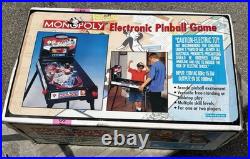NEW IN BOX Vintage 2000 Monopoly Electric Pinball Machine Game by Hasbro SEALED