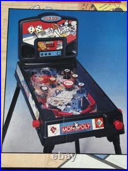 NEW IN BOX Vintage 2000 Monopoly Electric Pinball Machine Game by Hasbro SEALED