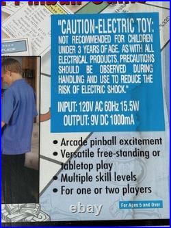 NEW IN BOX Vintage 2000 Monopoly Electric Pinball Machine Game by Hasbro SEALED