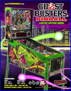 NEW Stern Ghostbusters Limited Edition Pinball Machine Free Shipping Rare