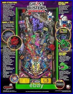 NEW Stern Ghostbusters Limited Edition Pinball Machine Free Shipping Rare