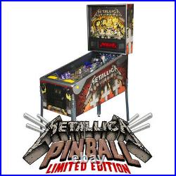 NEW Stern Metallica Limited Edition Pinball Free Shipping In Stock! # 405