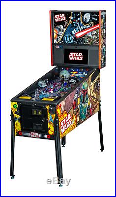 NEW Stern Star Wars PREMIUM Pinball Machine Free Shipping Comic Edition