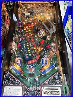 NFL 49ers Oakland Raiders Pinball Machine Stern Free Shipping