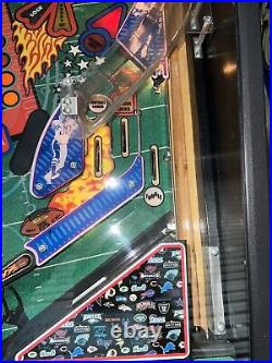 NFL 49ers Oakland Raiders Pinball Machine Stern Free Shipping