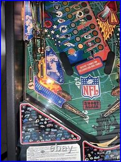 NFL 49ers Oakland Raiders Pinball Machine Stern Free Shipping