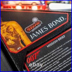 NIB James Bond 007 Pro Pinball Machine Authorized Stern Dealer