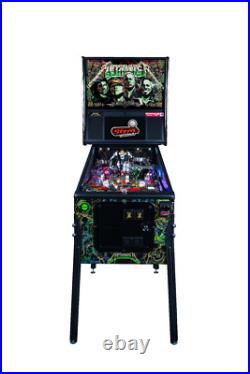 NIB Metallica Remastered Premium Pinball Machine Authorized Stern Dealer