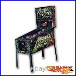 NIB Metallica Remastered Premium Pinball Machine Authorized Stern Dealer