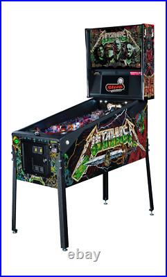 NIB Metallica Remastered Premium Pinball Machine Authorized Stern Dealer