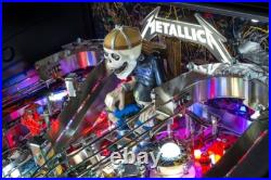 NIB Metallica Remastered Premium Pinball Machine Authorized Stern Dealer