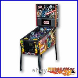 NIB Star Wars Comic Premium Pinball Machine Authorized Stern Dealer