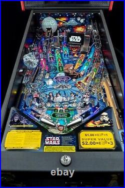 NIB Star Wars Comic Premium Pinball Machine Authorized Stern Dealer