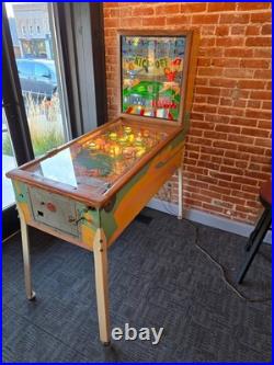 NICE 1958 Williams SOCCER KICK-OFF pinball machine Shopped LED'ed Ships FREE