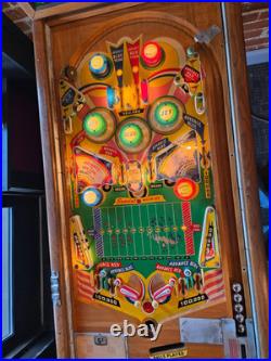 NICE 1958 Williams SOCCER KICK-OFF pinball machine Shopped LED'ed Ships FREE
