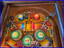 NICE 1958 Williams SOCCER KICK-OFF pinball machine Shopped LED'ed Ships FREE