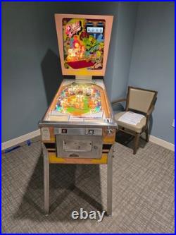 NICE 1972 Gottlieb FLYING CARPET pinball machine Shopped LED'ed FREE SHIPPING