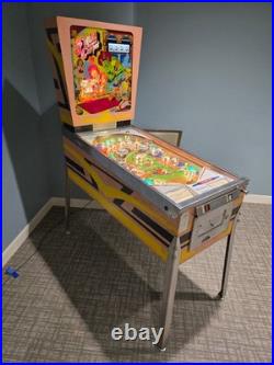 NICE 1972 Gottlieb FLYING CARPET pinball machine Shopped LED'ed FREE SHIPPING