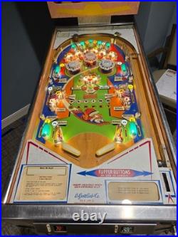 NICE 1972 Gottlieb FLYING CARPET pinball machine Shopped LED'ed FREE SHIPPING